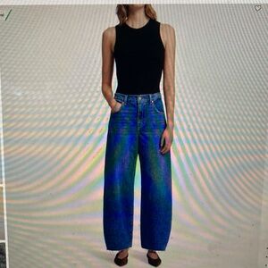 Bonnie Curvilinear 7 for all Mankind Jeans